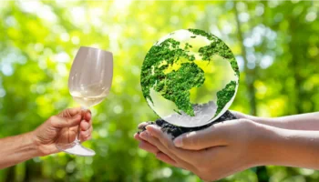 Et si boire du vin au verre pouvait aider la planète ?