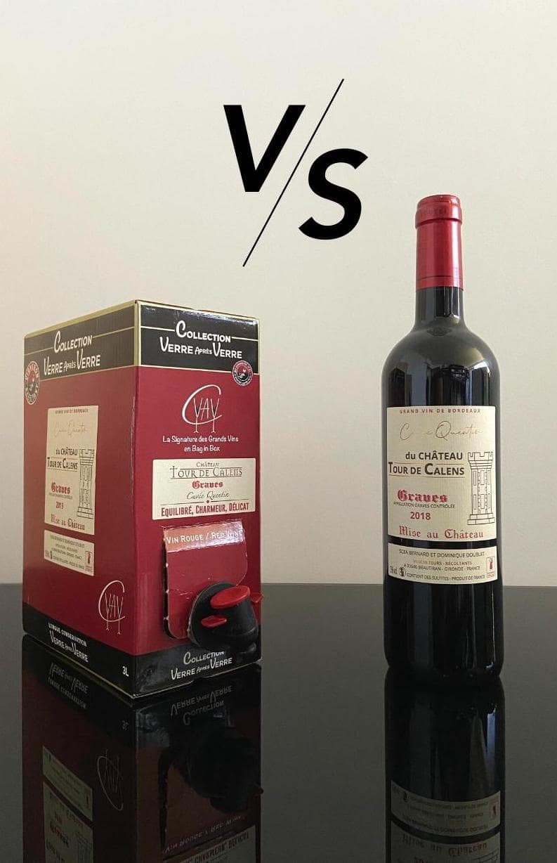 Vieillir son vin : Bouteille vs cubi