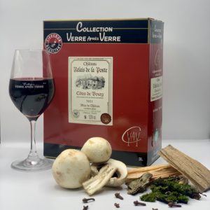 Bag-in-box Château Relais de la poste par Collection verre après verre.
