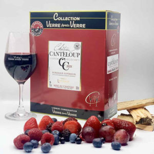 BIB 3L AOC BORDEAUX SUPERIEUR - CHÂTEAU CANTELOUP