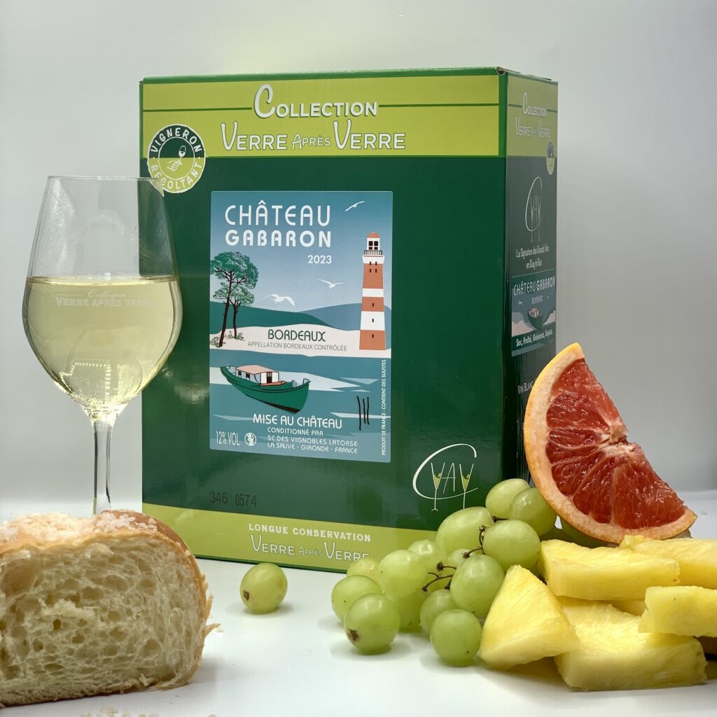 AOC Bordeaux blanc Chateau Gabaron